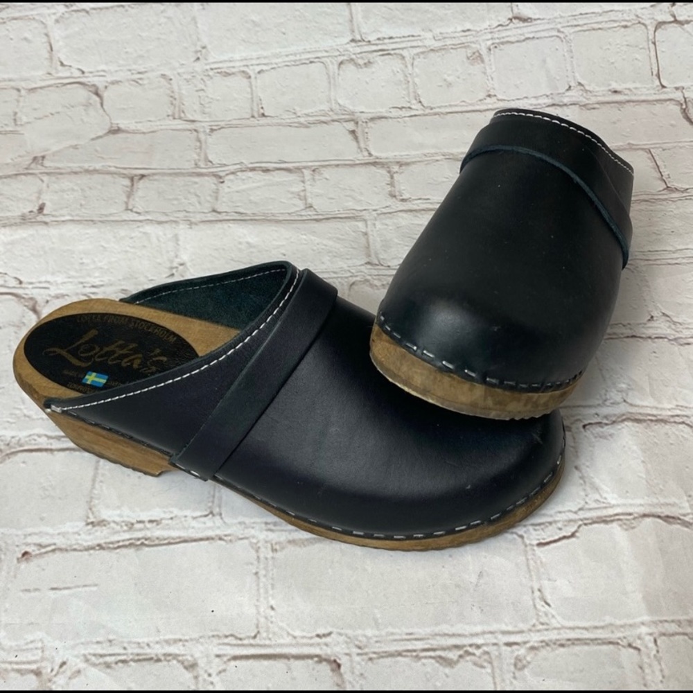 LOTTA From Stockholm | Classic Black Clog